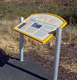 Interpretive sign