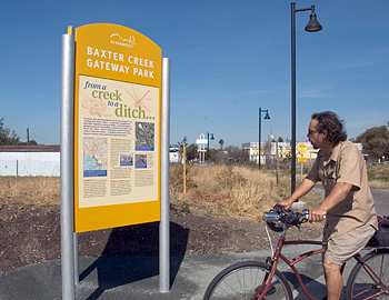 Baxter Creek kiosk