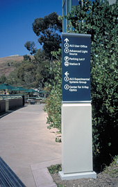 Pedestrian sign