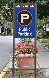 Parking sign