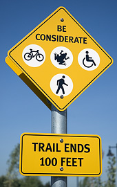 Regulatory sign