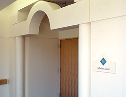 Room identification sign