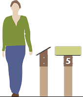 Trail sign drawing