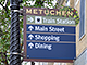 Metuchen pedestrian sign