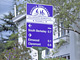 Bike boulevard sign
